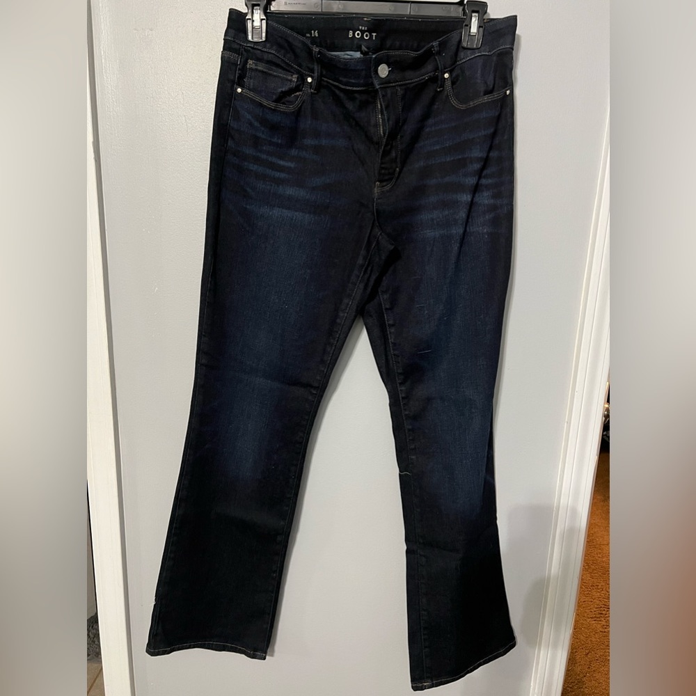 White House Black Market boot cut jeans